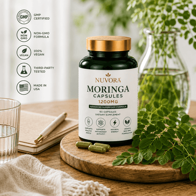 NUVORA Moringa Capsules 1200MG