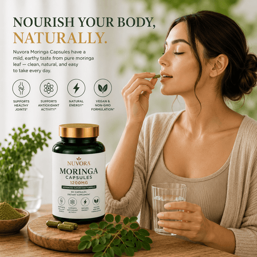 NUVORA Moringa Capsules 1200MG
