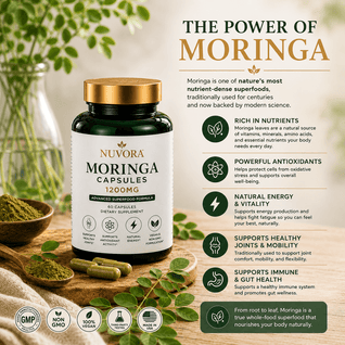 NUVORA Moringa Capsules 1200MG