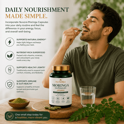 NUVORA Moringa Capsules 1200MG