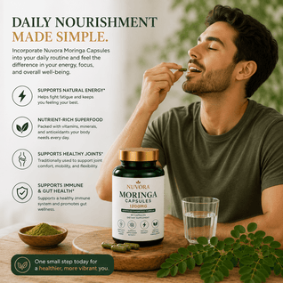 NUVORA Moringa Capsules 1200MG